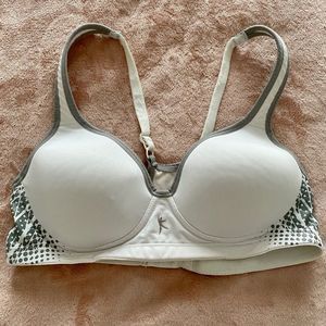 White Sports Bra